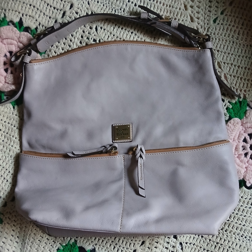Lavendar Dooney & Bourke Large Hobo Bag